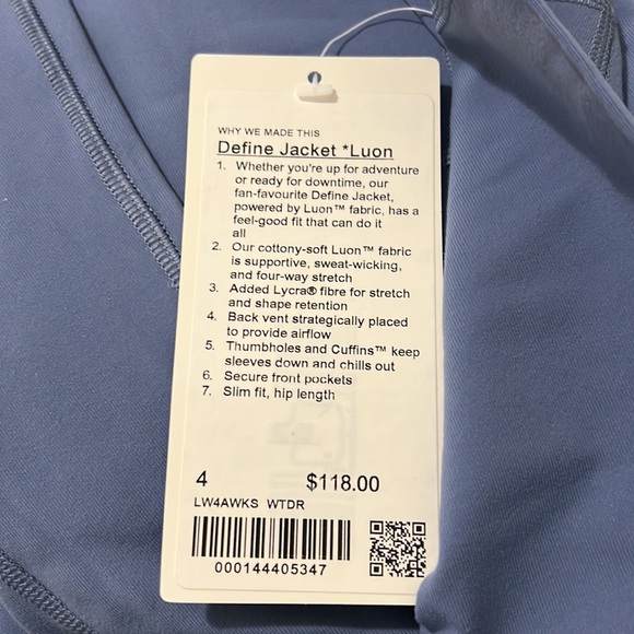 Lululemon Define Jacket Luon - Picture 4 of 4